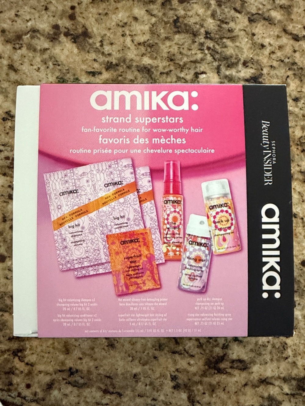 amika: Strand Superstars Hair Set - Pink Packaging